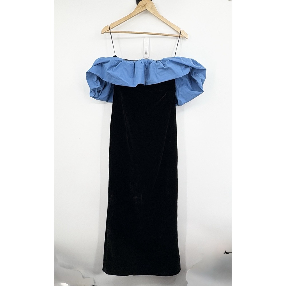Tuckernuck Zanzibar Velvet Artemis Dress Women 2 Wedding Guest Formal Gala Gown